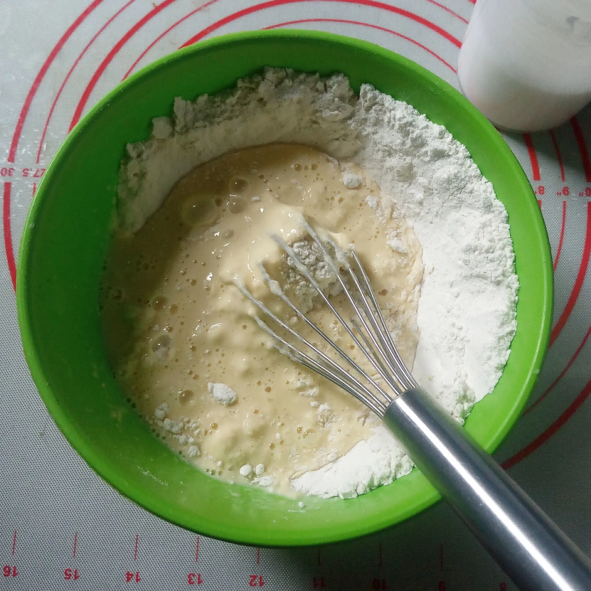Step 3 Serabi Pandan Kuah Kinca