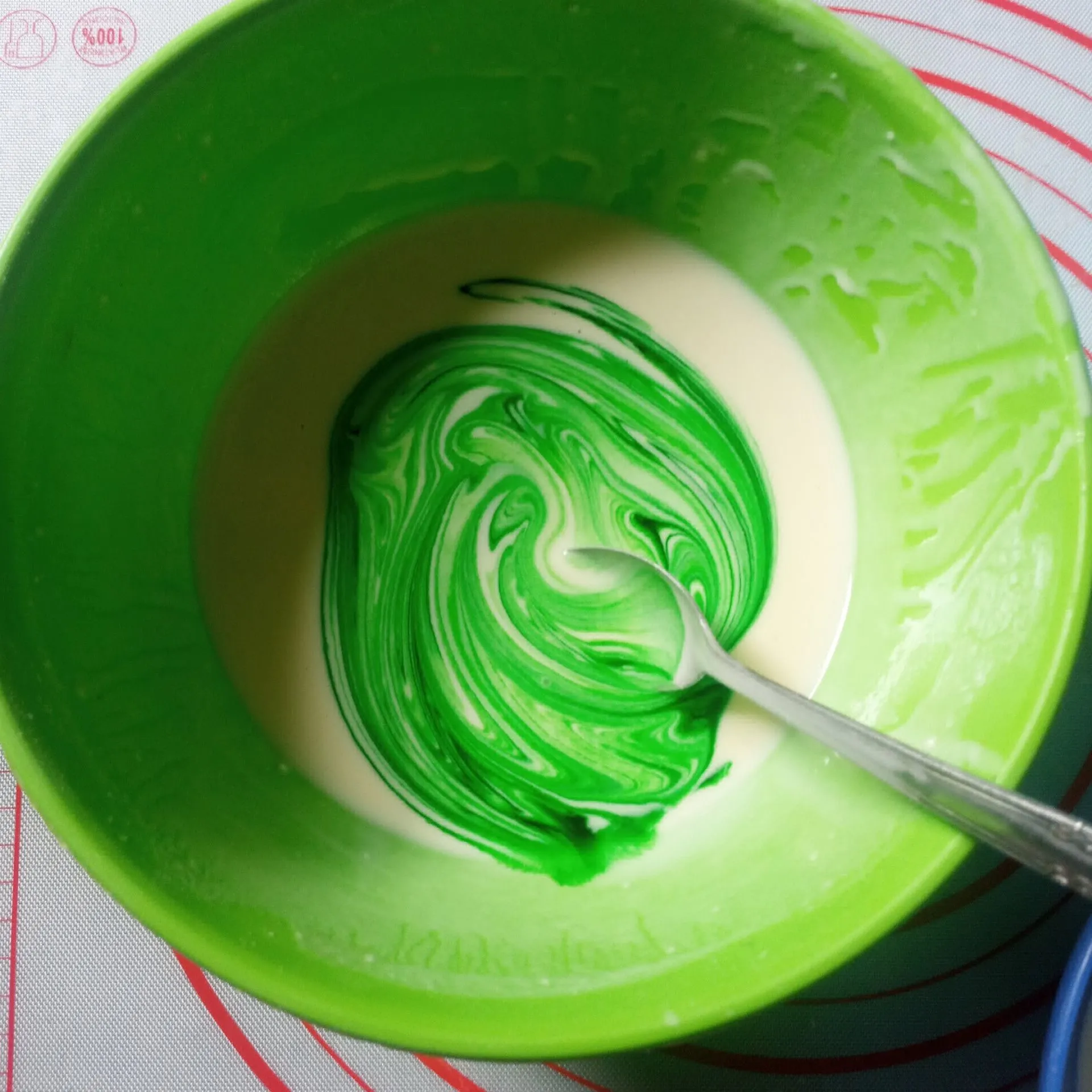 Step 4 Serabi Pandan Kuah Kinca