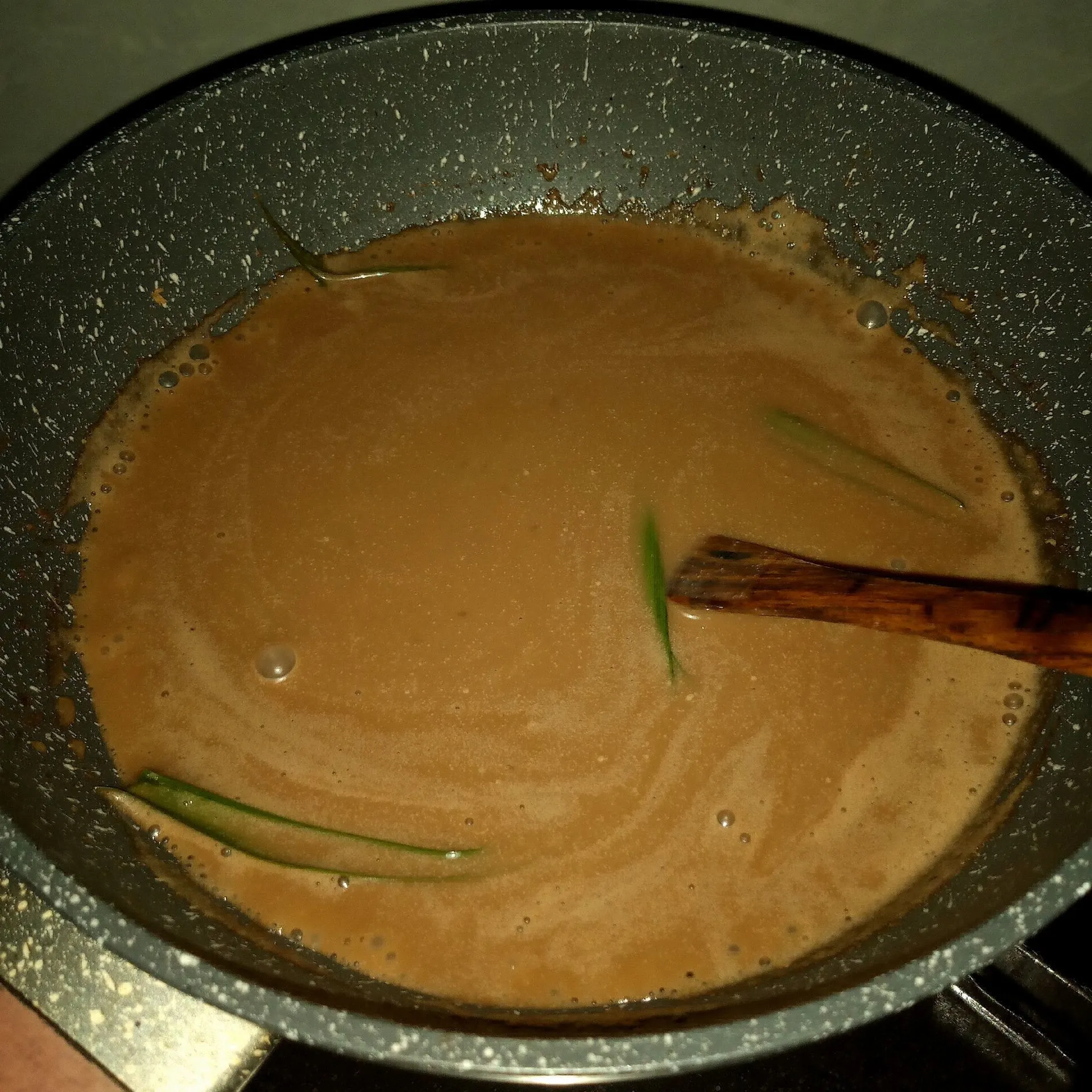 Step 2 Serabi Pandan Kuah Kinca