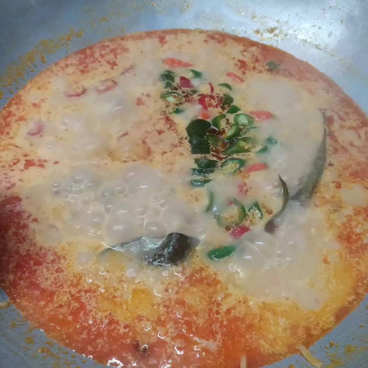 Step 6 Lodeh Kacang Tolo Rebung
