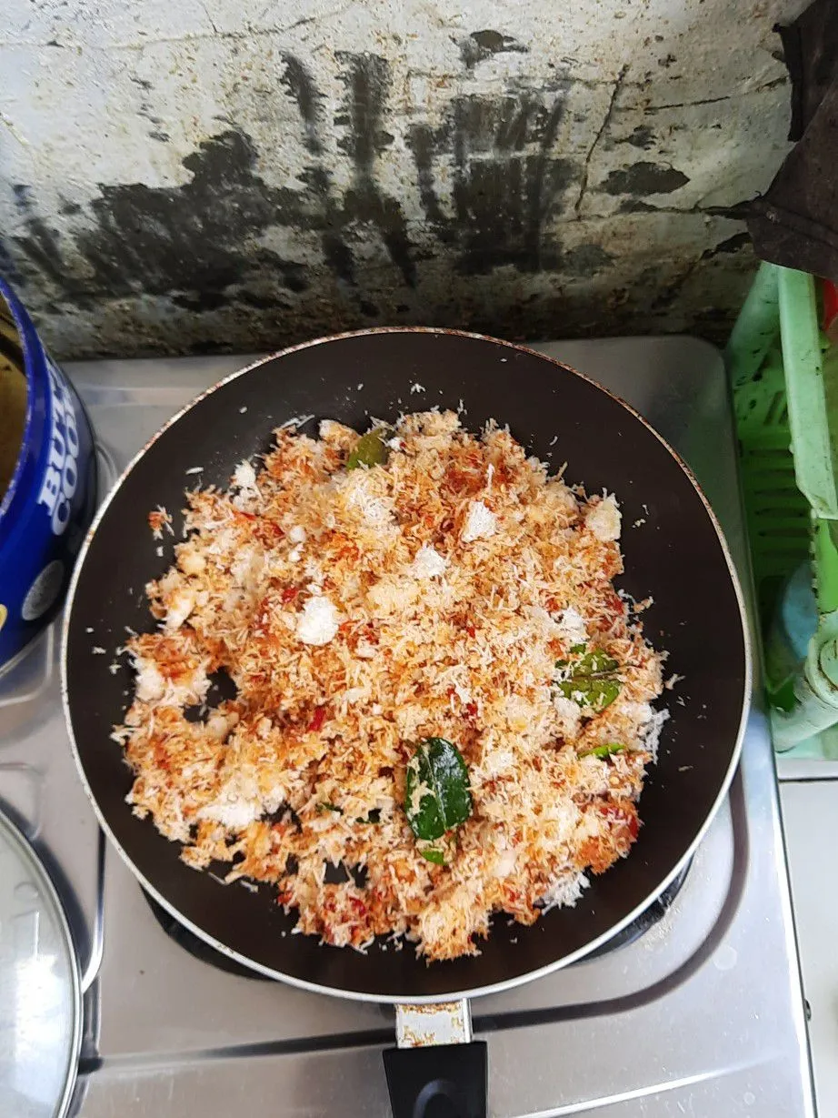 Step 3 Sambal Kelapa Pedas Manis