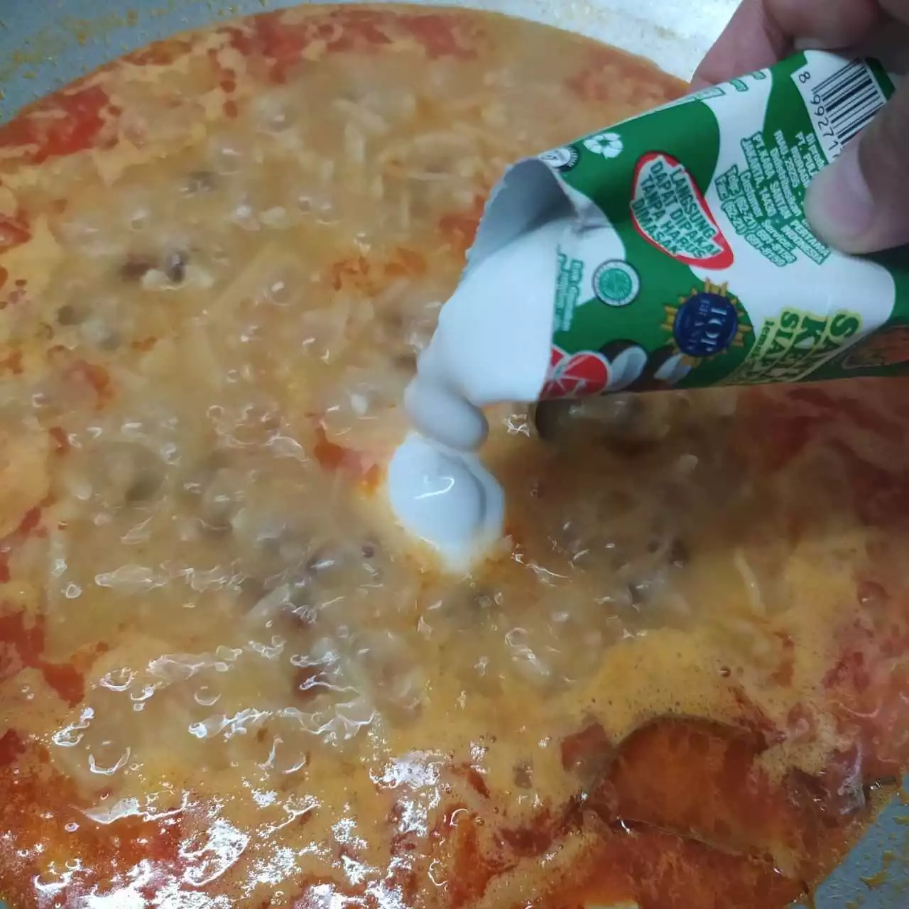 Step 5 Lodeh Kacang Tolo Rebung
