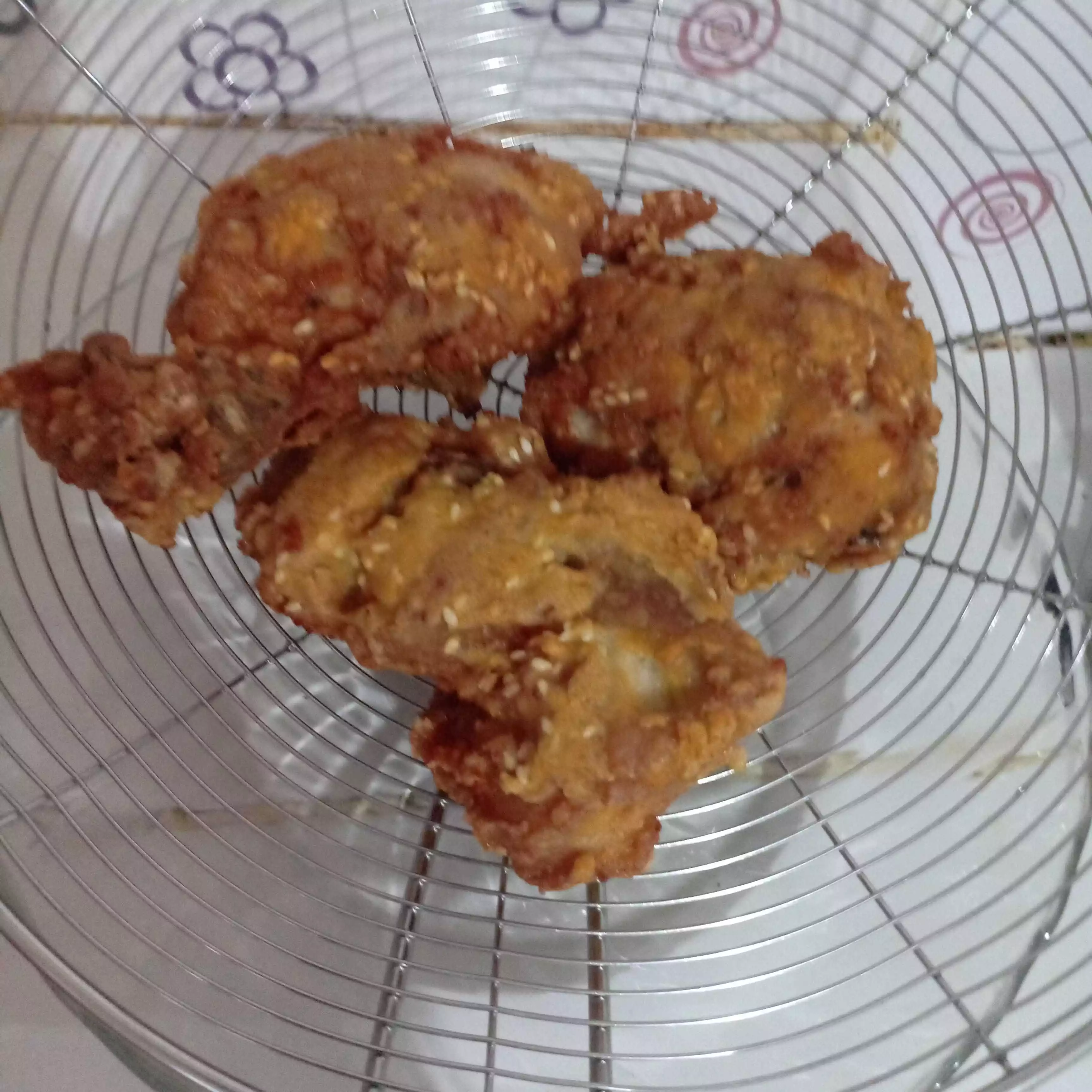 Step 5 Ayam Goreng Tepung Wijen