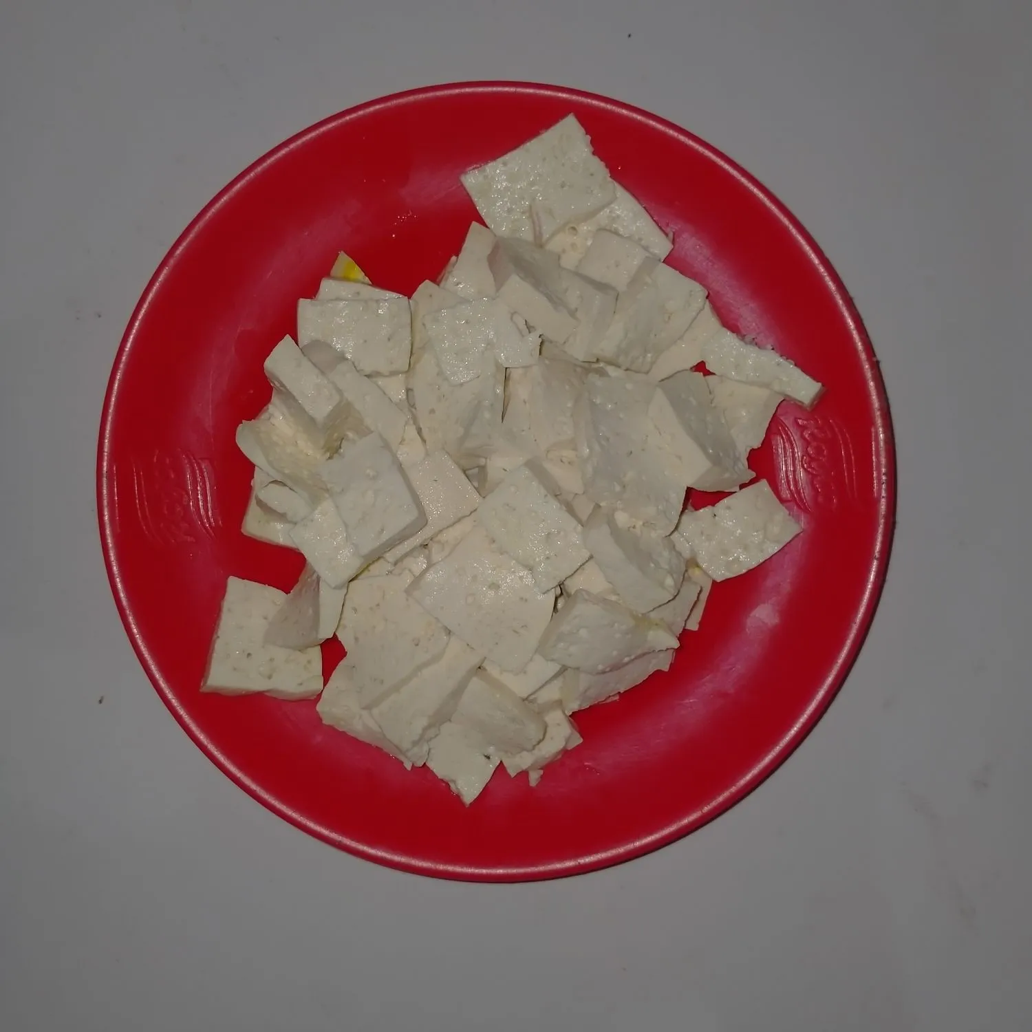Step 1 Tumis Tahu Putih Mix Kacang Panjang