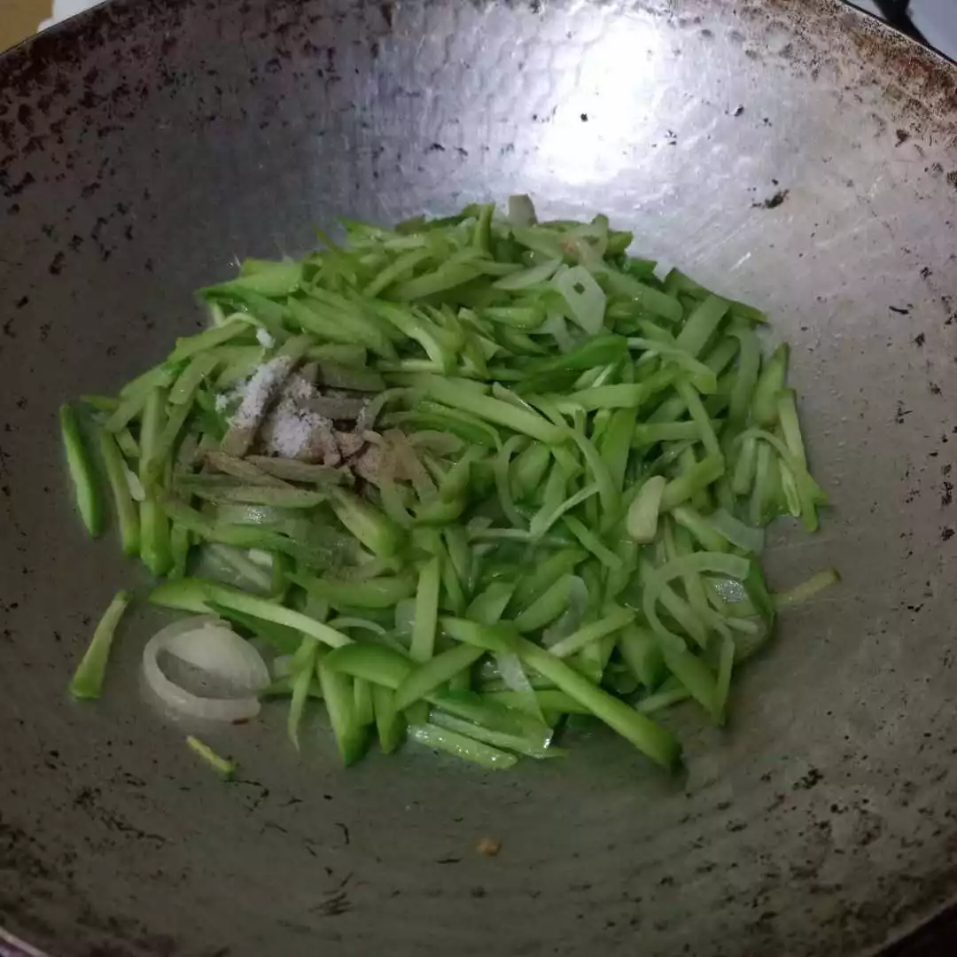 Step 4 Tumis Labu Siam Saus Bulgogi Pedas