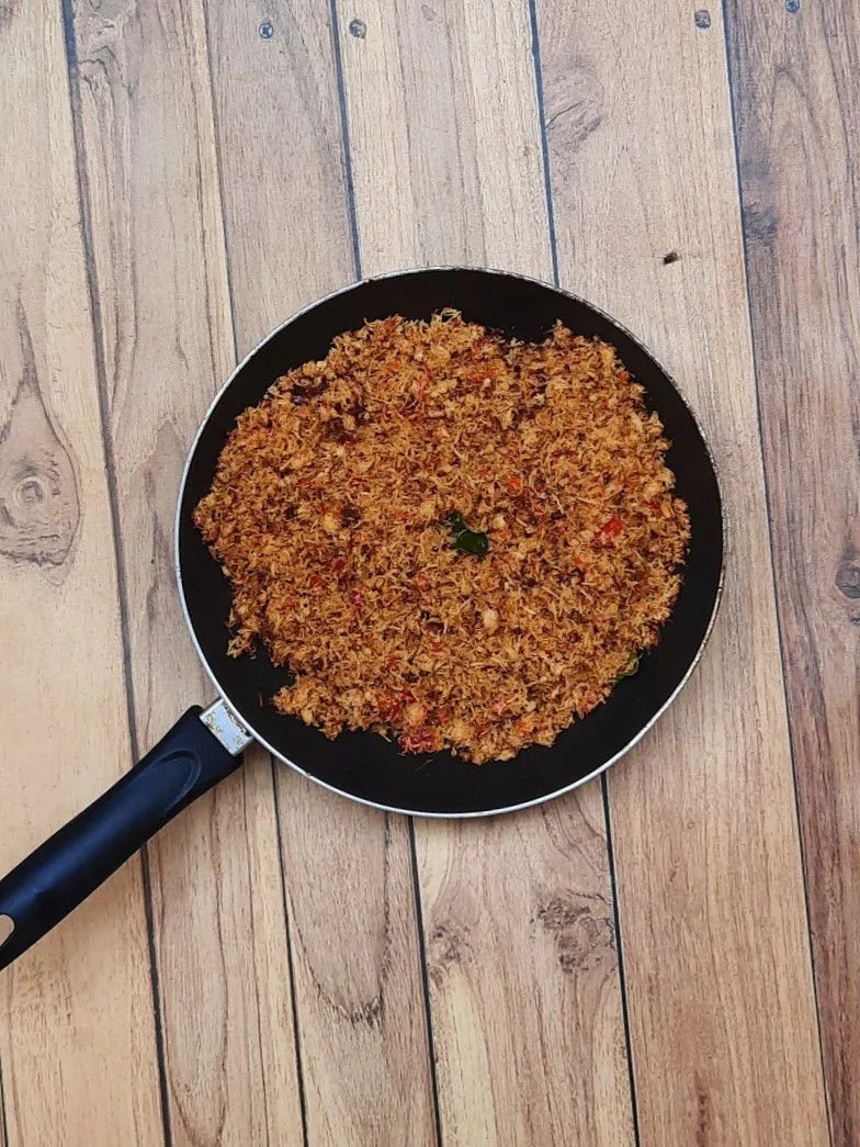 Step 5 Sambal Kelapa Pedas Manis