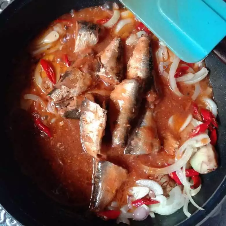 Step 3 Ikan Sarden Saus Asam Manis