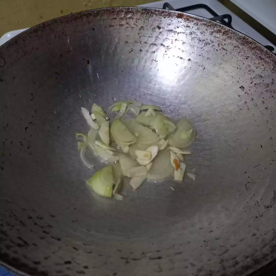 Step 2 Tumis Labu Siam Saus Bulgogi Pedas