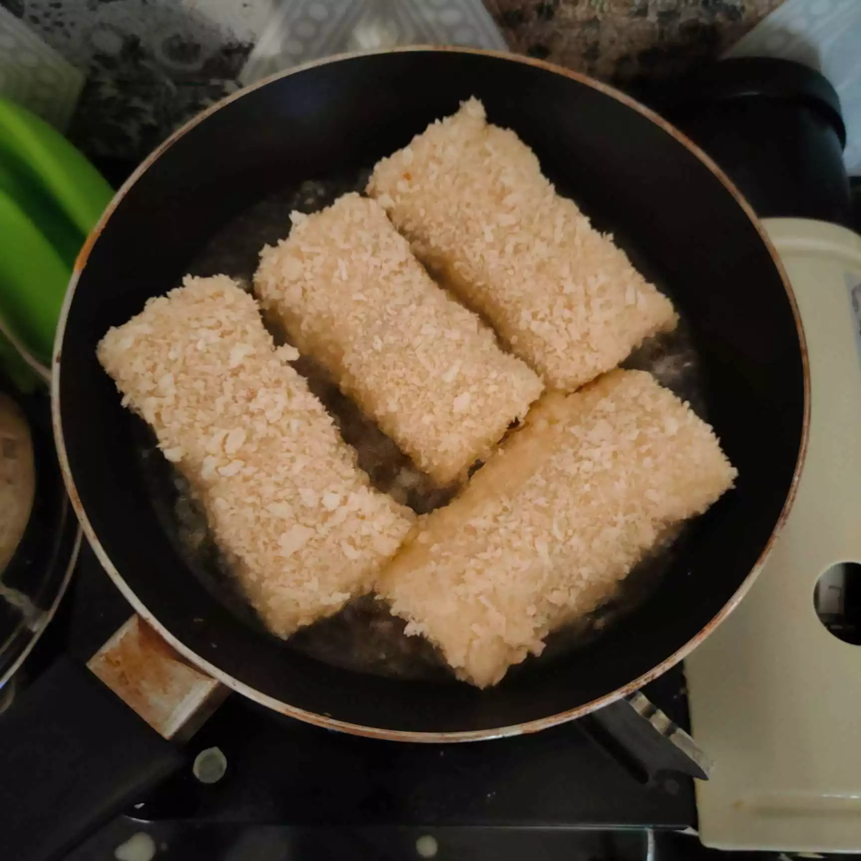 Step 9 Risoles Macaroni Carbonara #JagoMasakApril