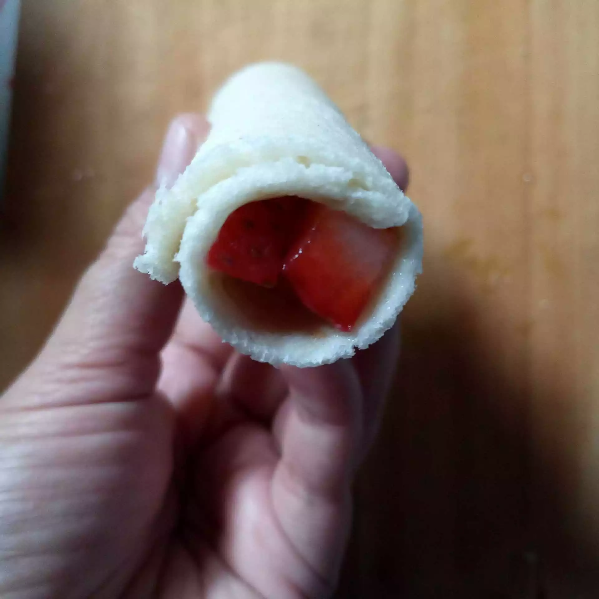 Step 3 Strawberry Cheese Toast Rolls #JagoMasakApril