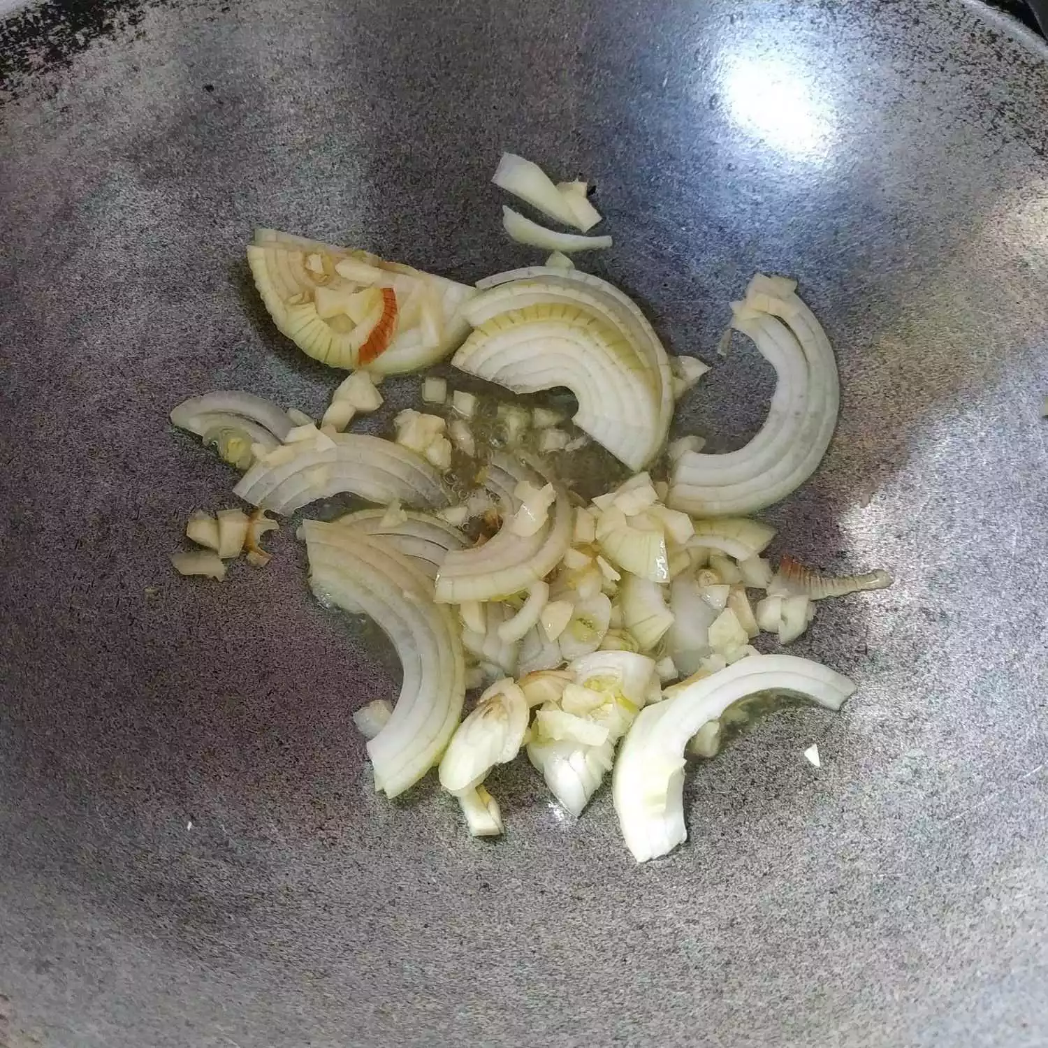 Step 1 Martabak Telur Mini Bakso Sayur #JagoMasakApril