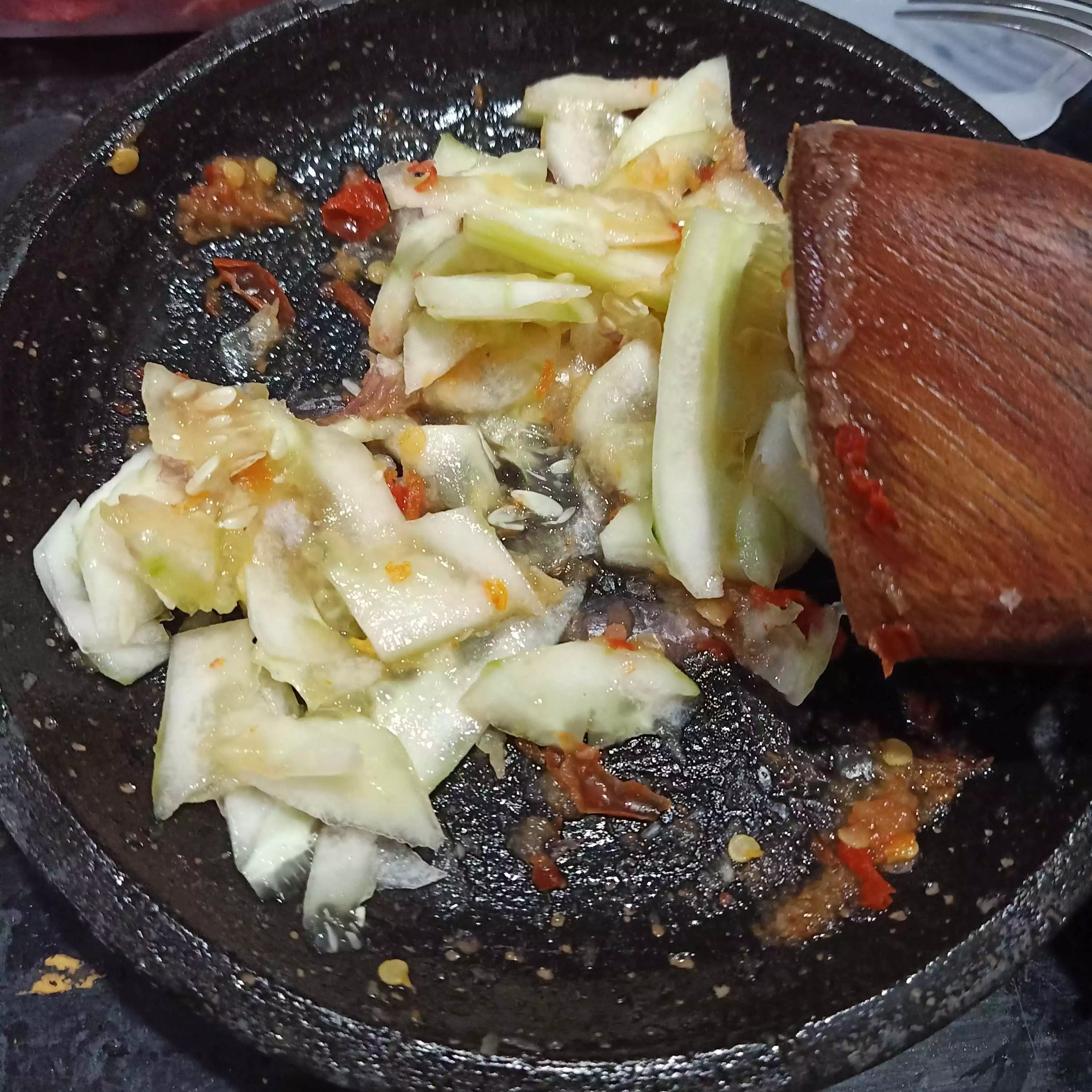 Step 4 Sambal Timun