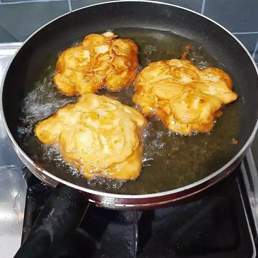 Step 6 Pisang Goreng Madu
