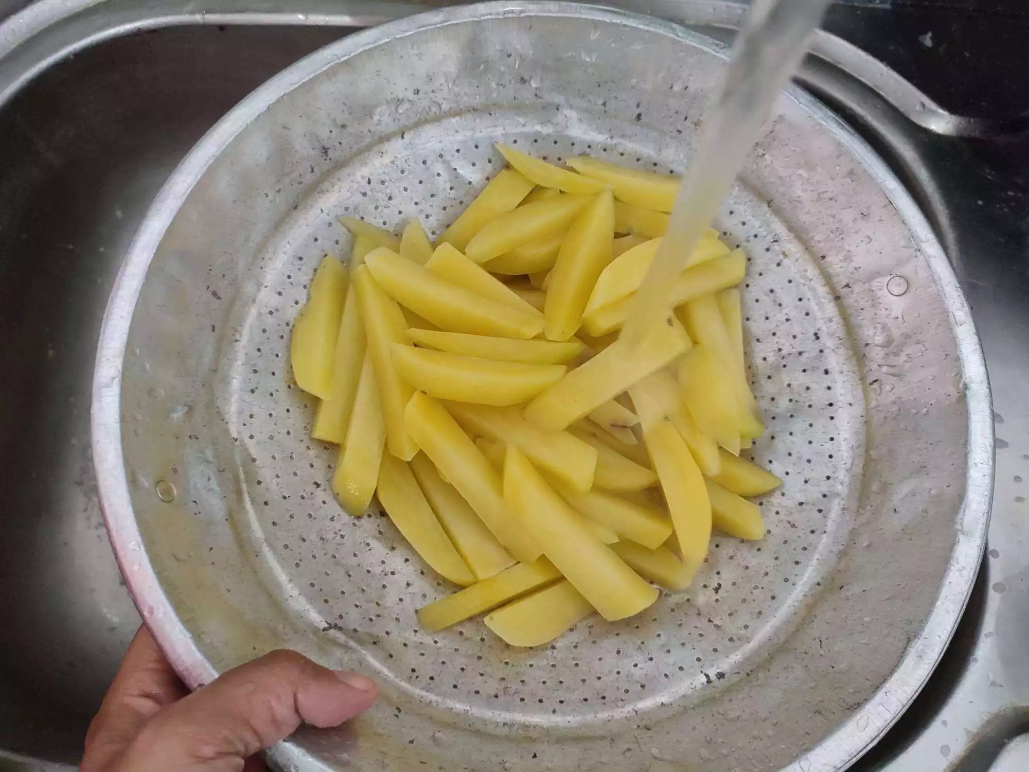 Step 4 French Fries Homemade #JagoMasakApril