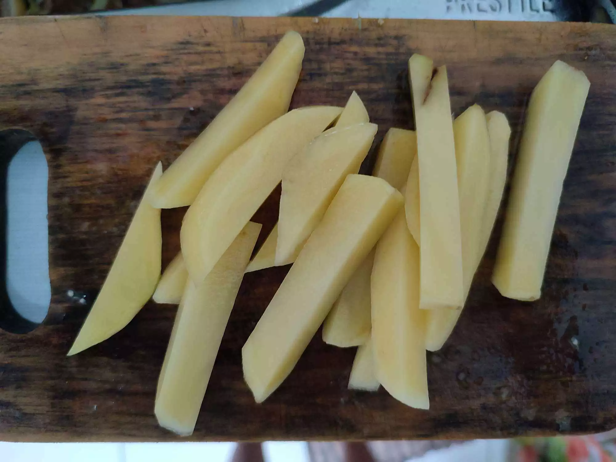 Step 2 French Fries Homemade #JagoMasakApril