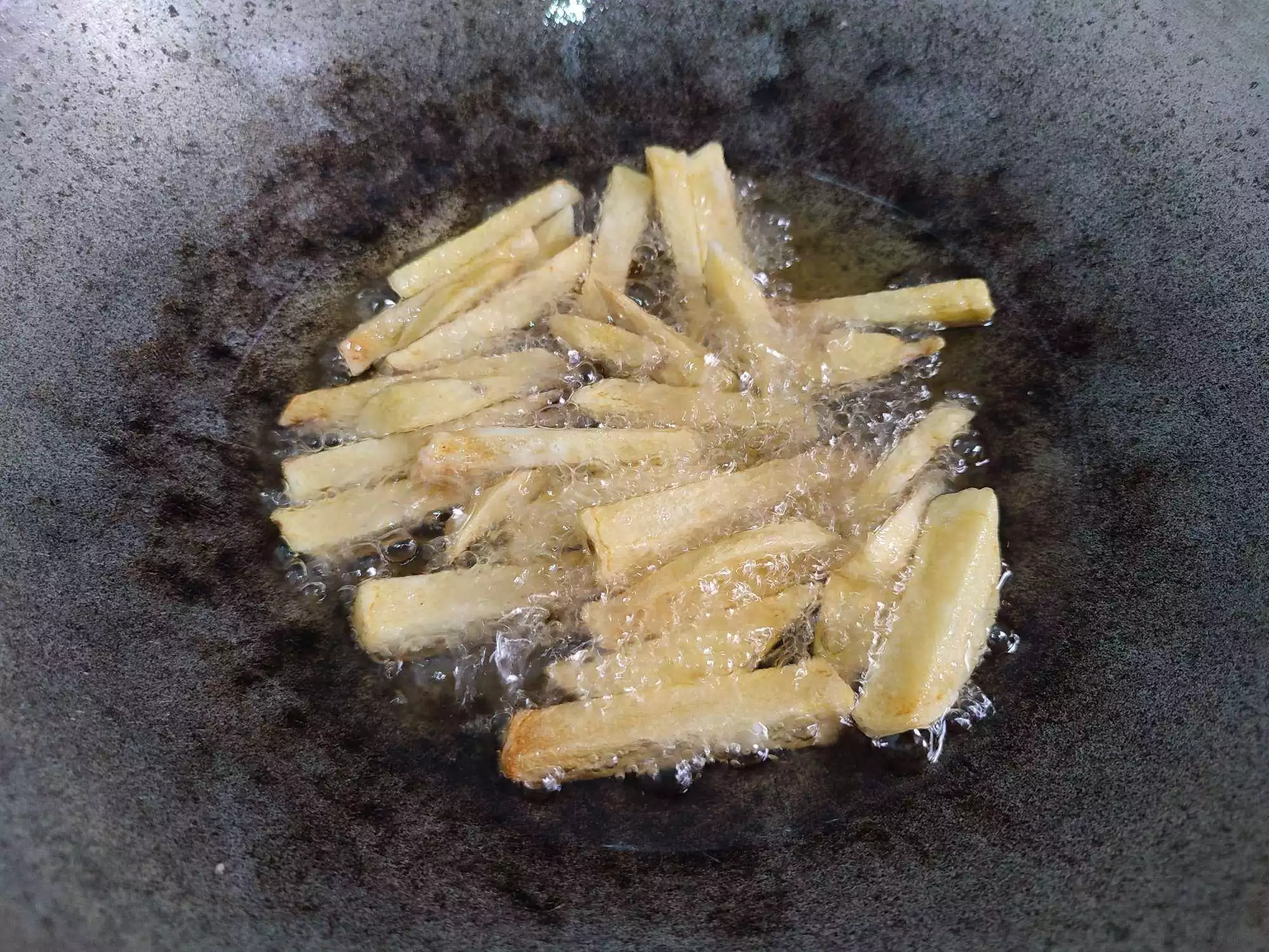 Step 7 French Fries Homemade #JagoMasakApril