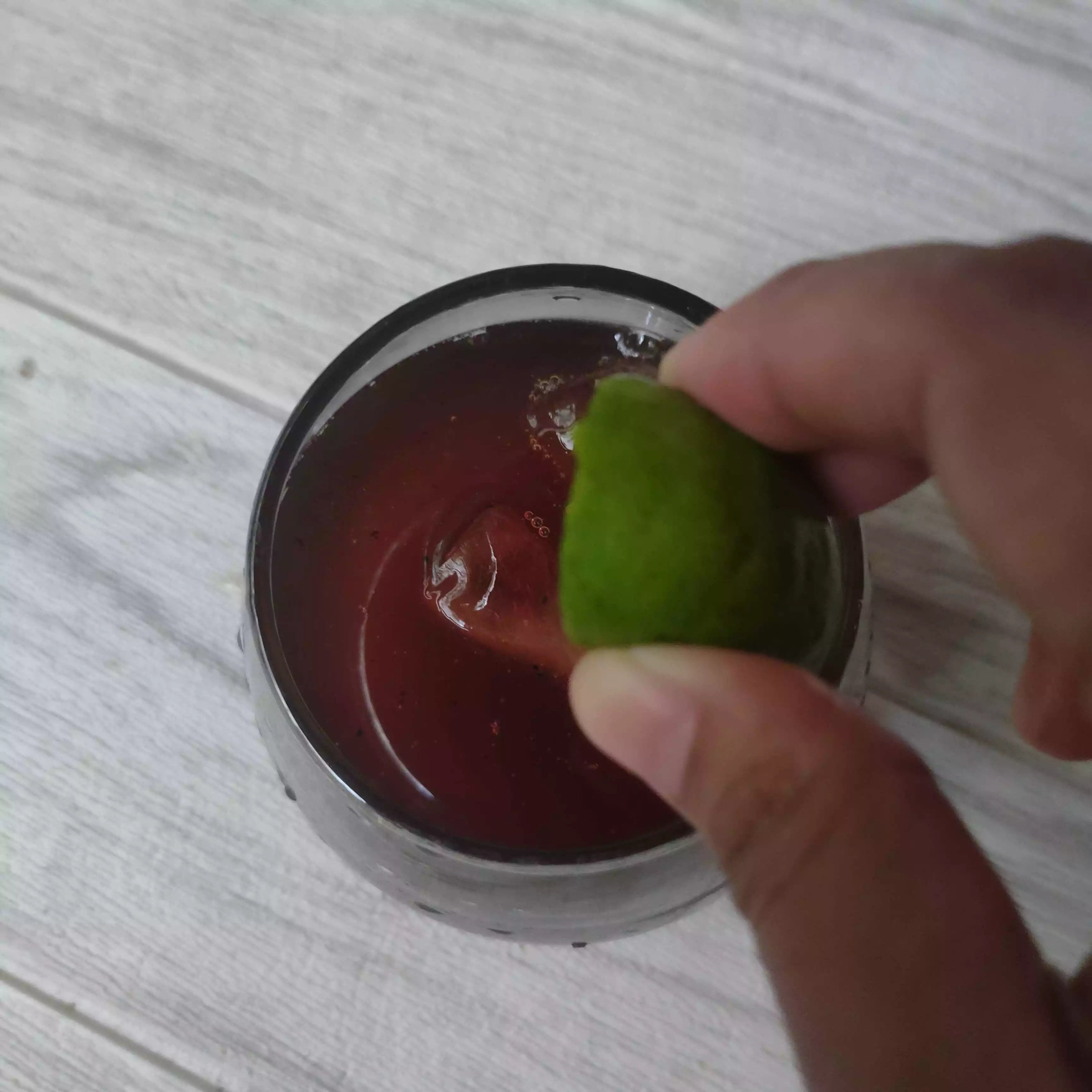 Step 6 Es Teh Pandan Jeruk Nipis