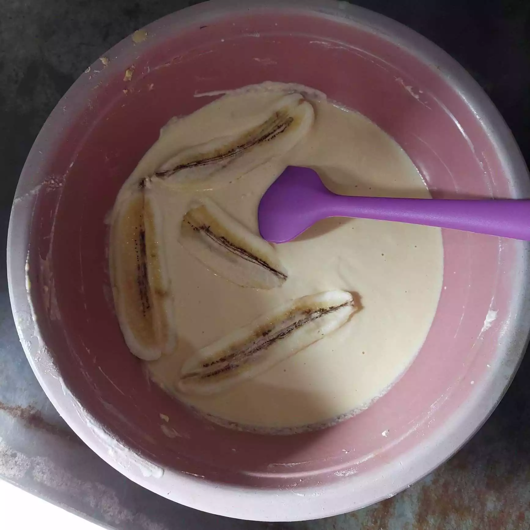 Step 4 Pisang Goreng Margarin