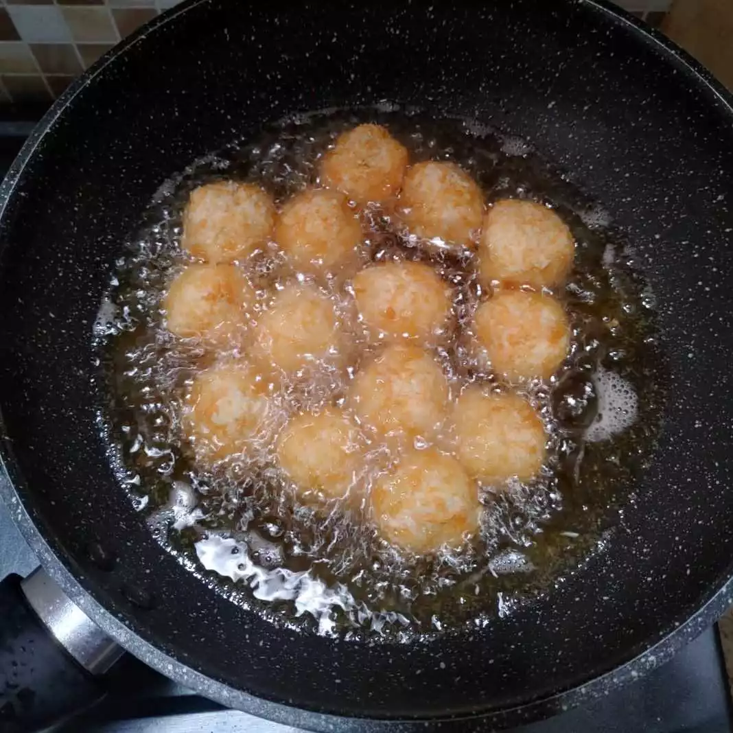 Step 5 Sate tape goreng