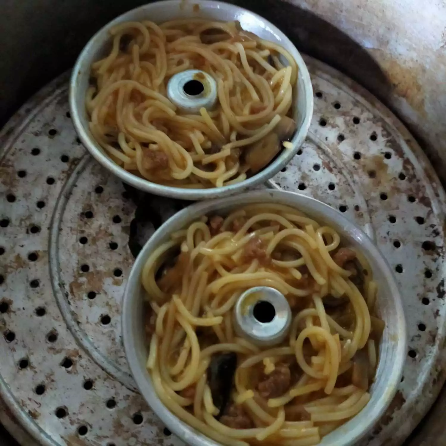 Step 4 Spaghetti Donat