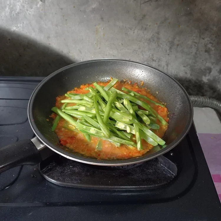 Step 4 Buncis Belacan