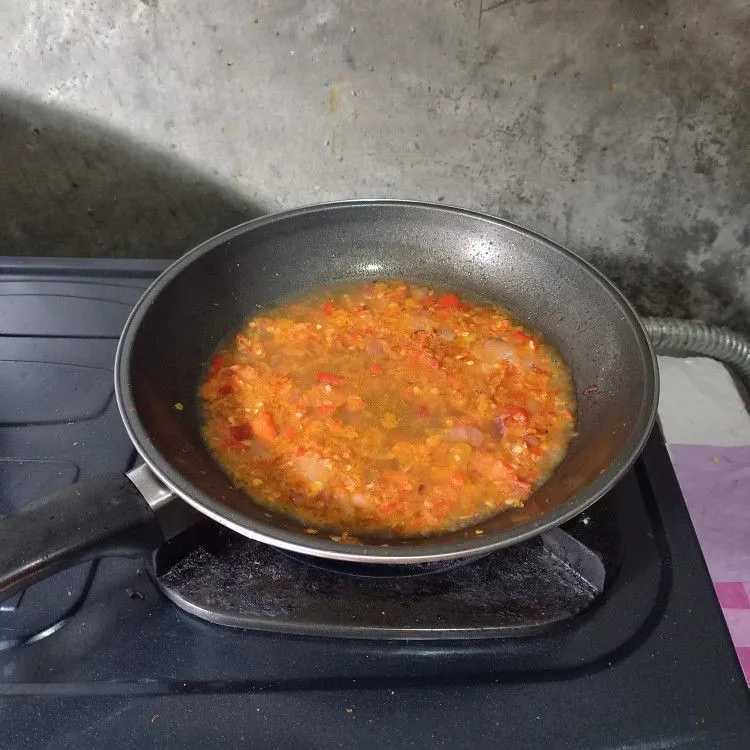 Step 3 Buncis Belacan