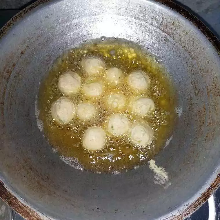 Step 5 Bola Tempe Udang