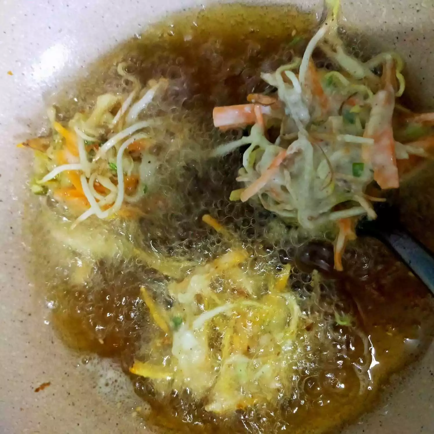 Step 5 Bakwan Jamur Tiram