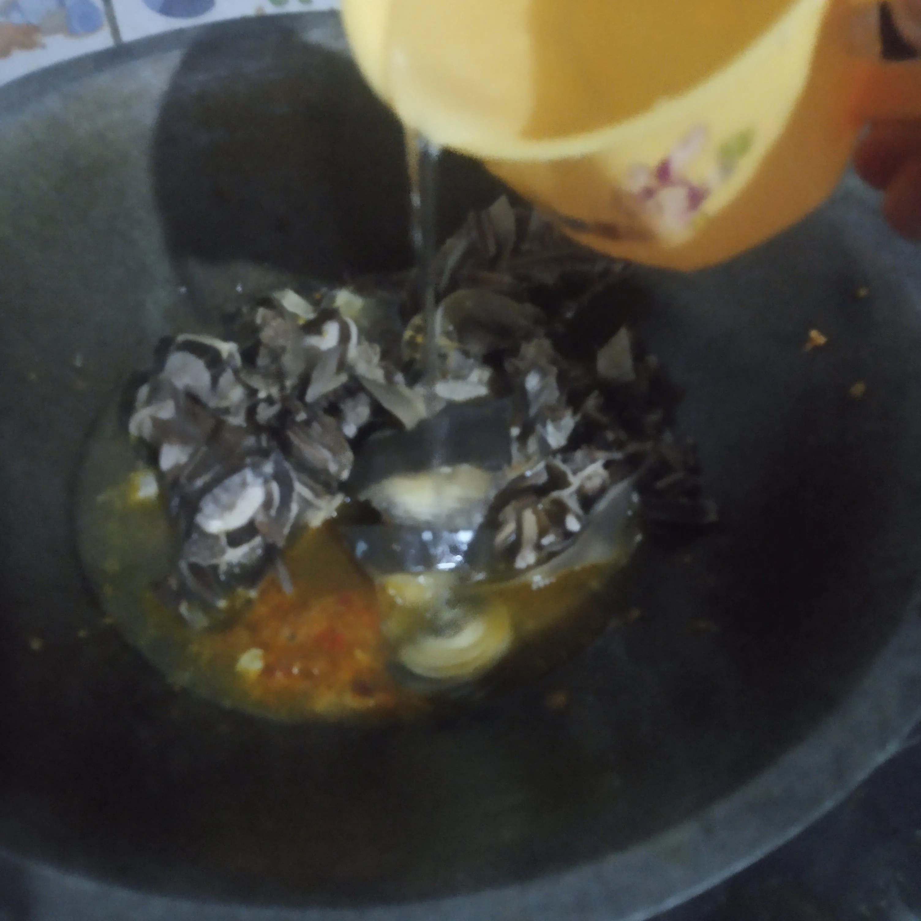 Step 4 Santan Jantung pisang
