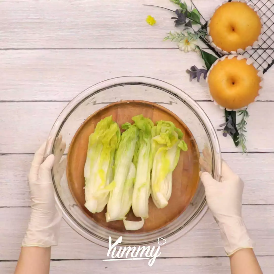 Step 5 White Kimchi #YummyResepDasar