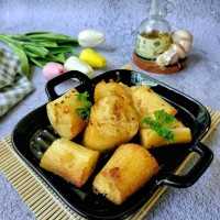 Singkong Bumbu Garlic Bread #JagoMasak2022