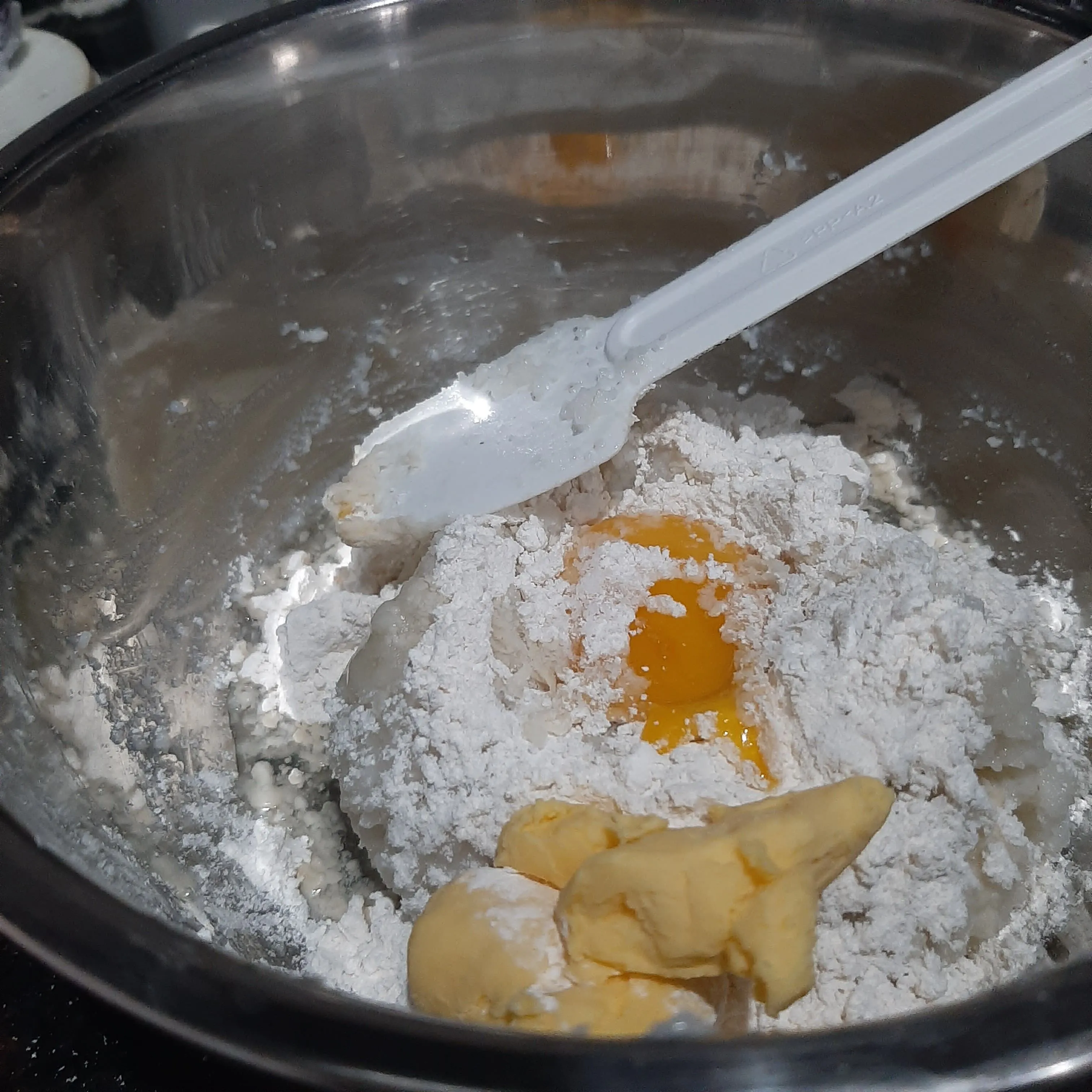 Step 1 Kroket Nasi Isi Sayur Gluten Free #JagoMasakApril