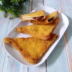Roti Tawar Goreng isi Coklat #JagoMasakApril