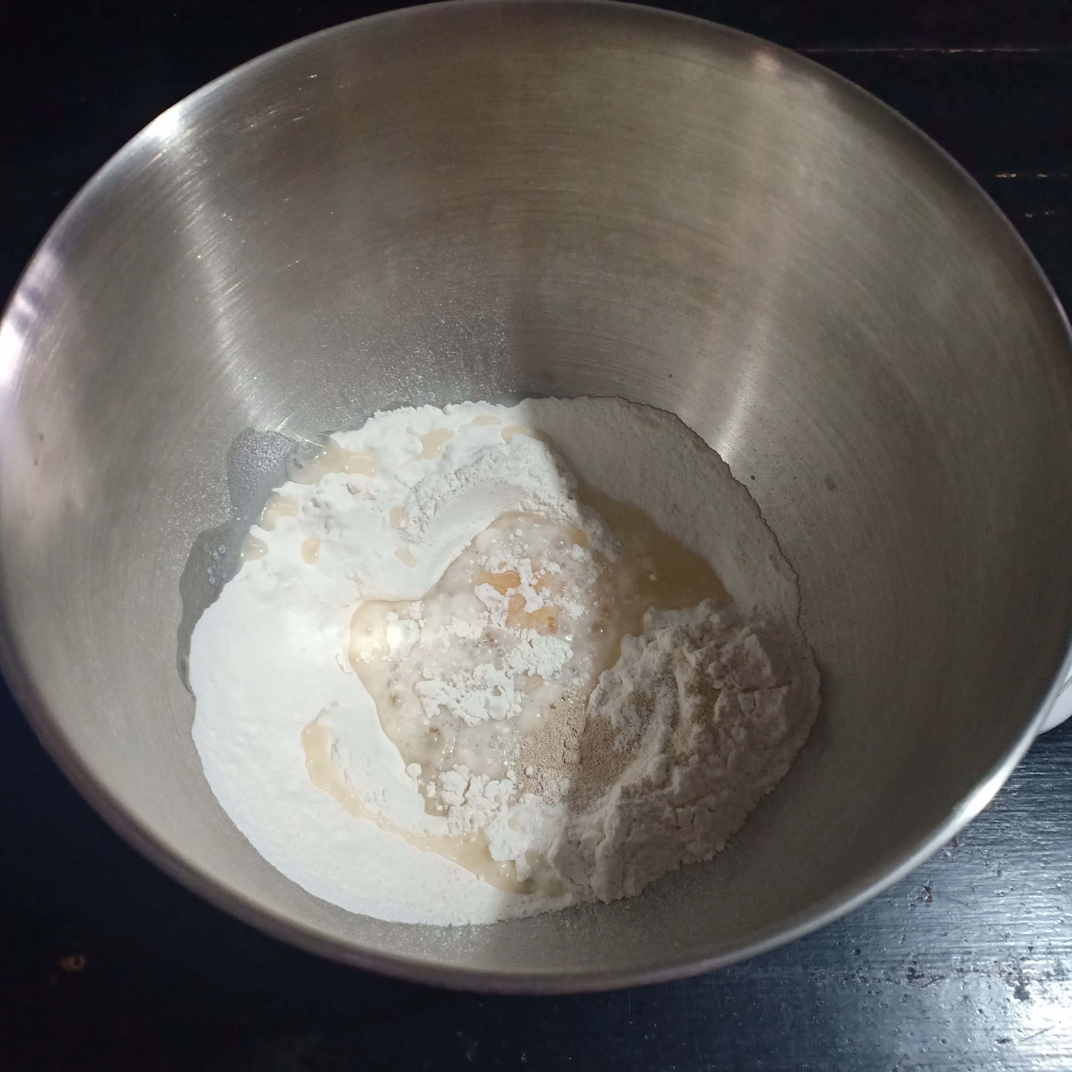 Step 1 Donat Kutel Lembut
