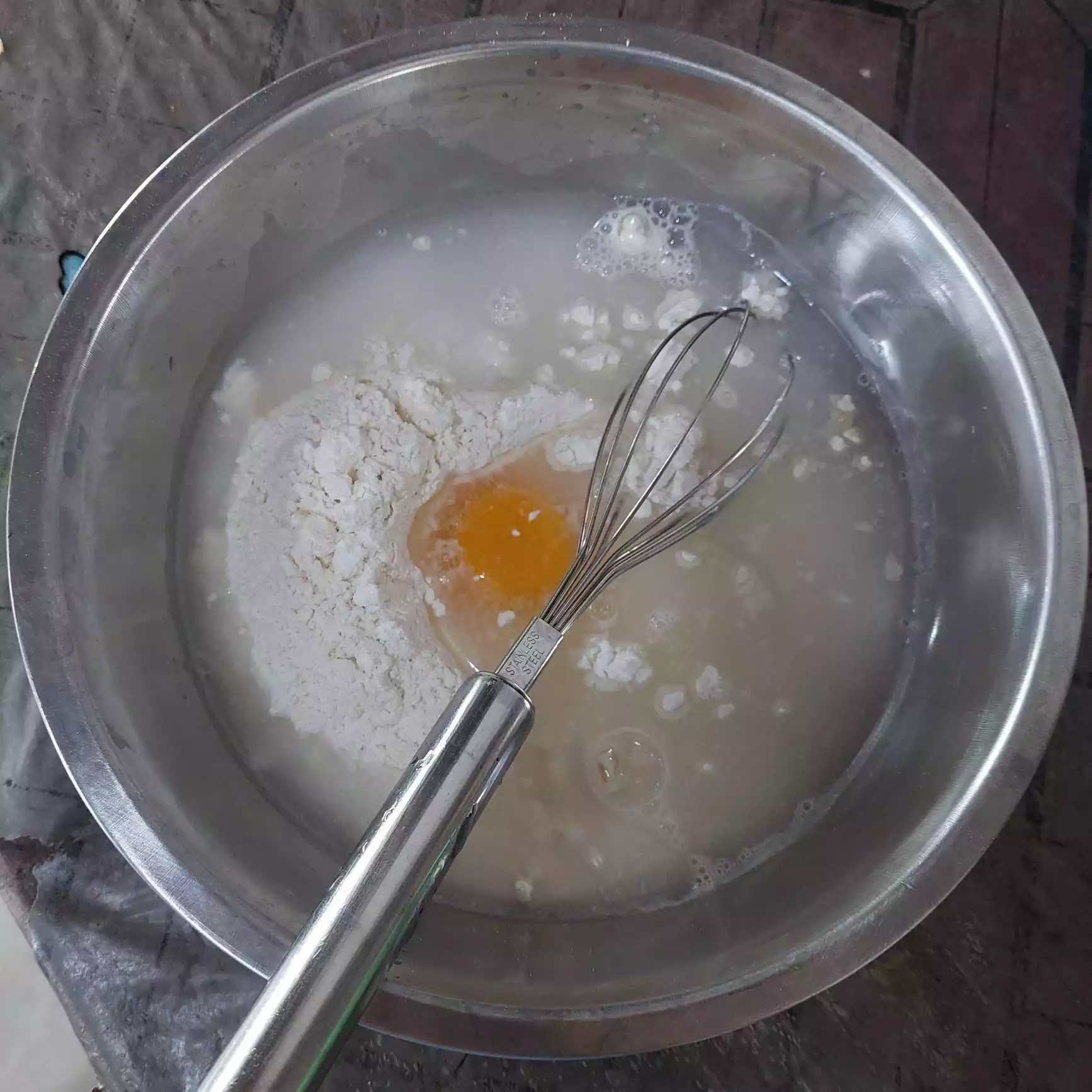Step 1 Sosis Solo