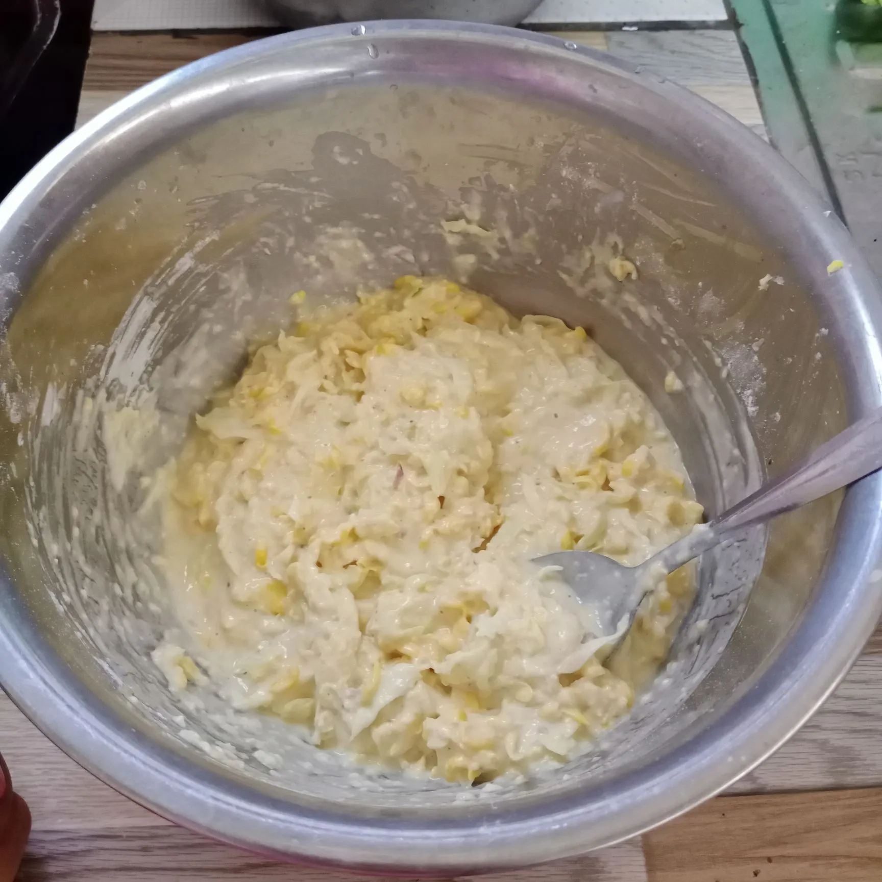 Step 5 Bakwan Jagung Kol #JagoMasakApril