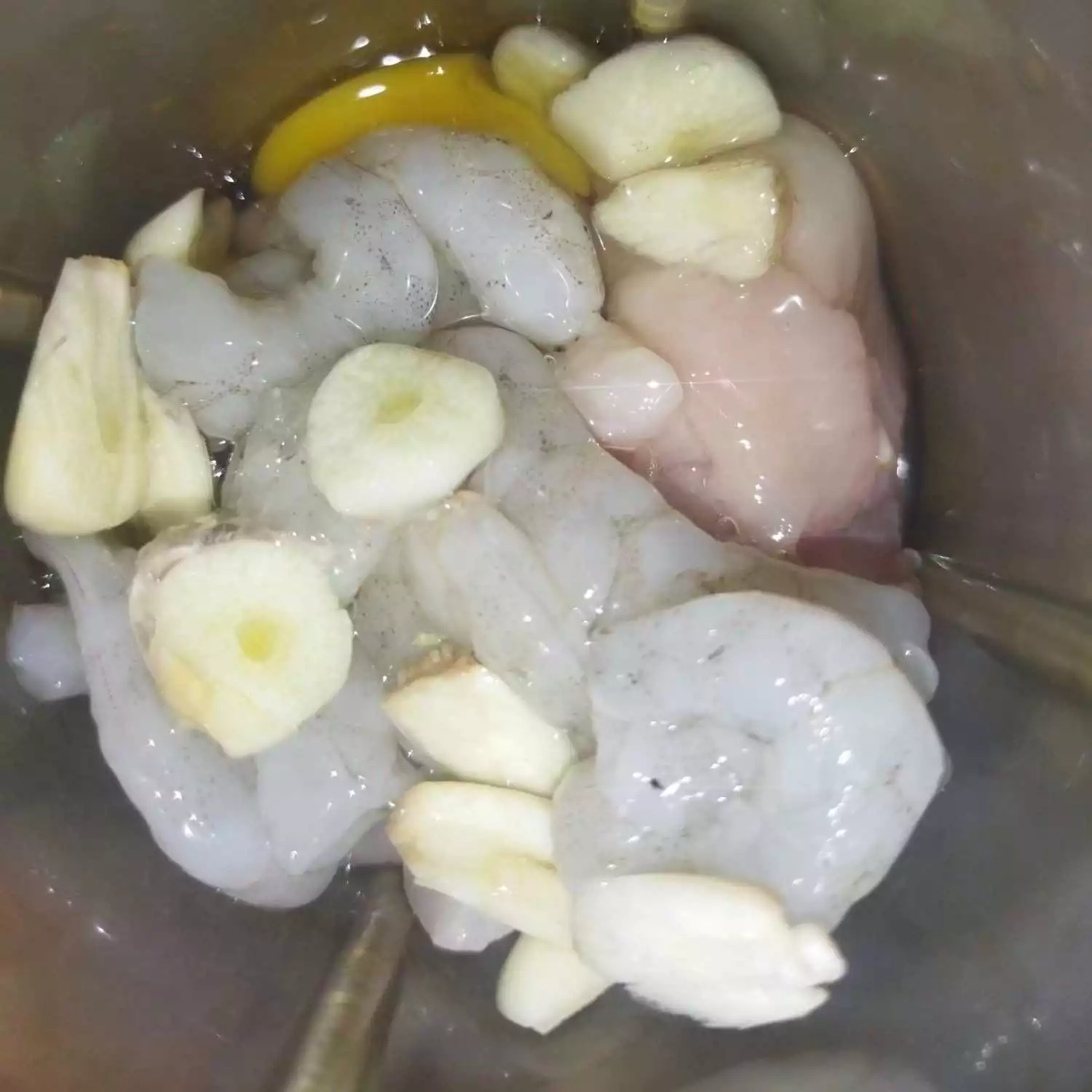 Step 1 Sempol Ayam Udang