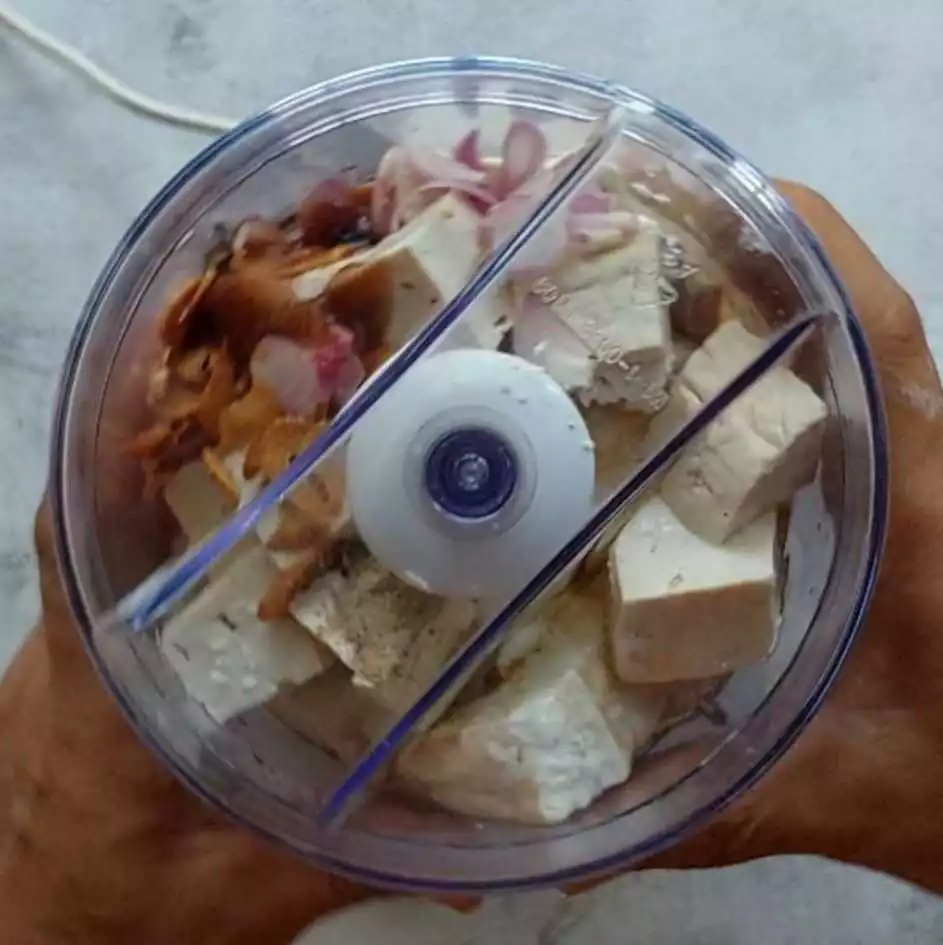 Step 1 Pangsit Tahu Goreng Praktis