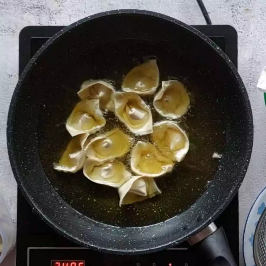 Step 5 Pangsit Tahu Goreng Praktis