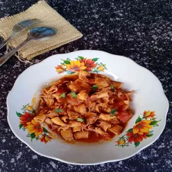 Cumi Asin Saus Padang