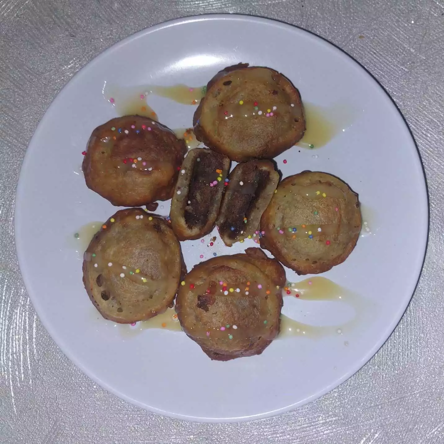 Step 9 Cookies Goreng Dilapis Lukumades