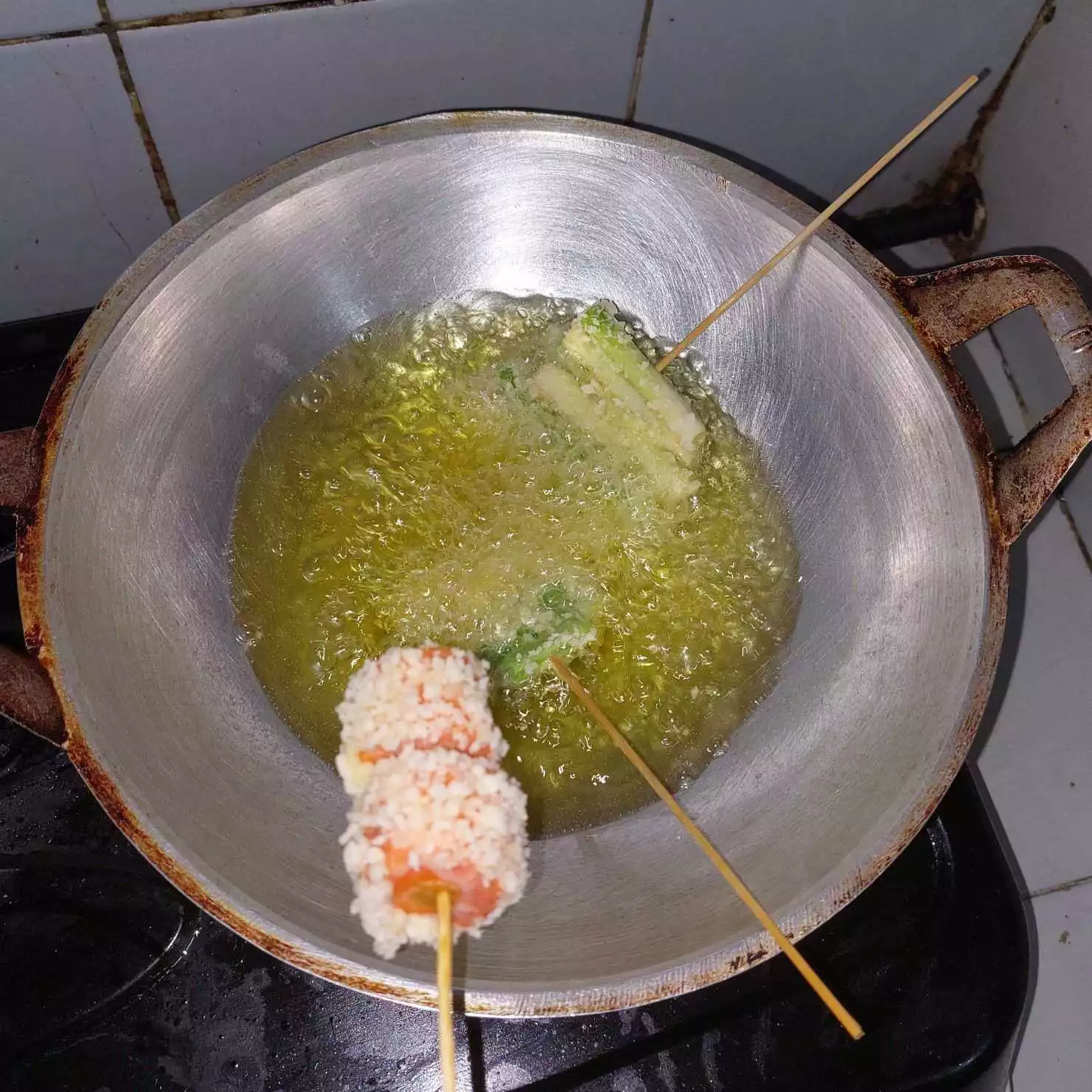 Step 7 Kushiage (Sate Tusuk ala Jepang)