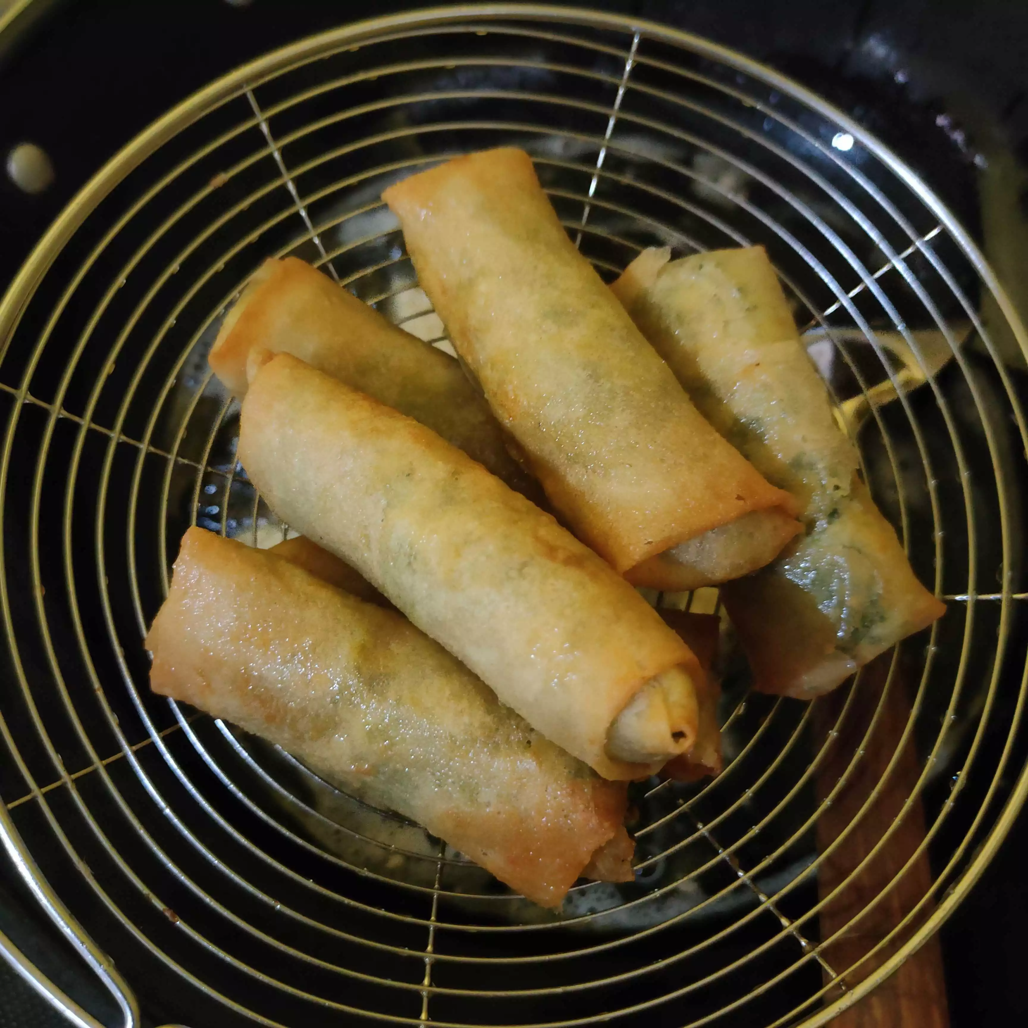 Step 7 Lumpia Tempe Bayam