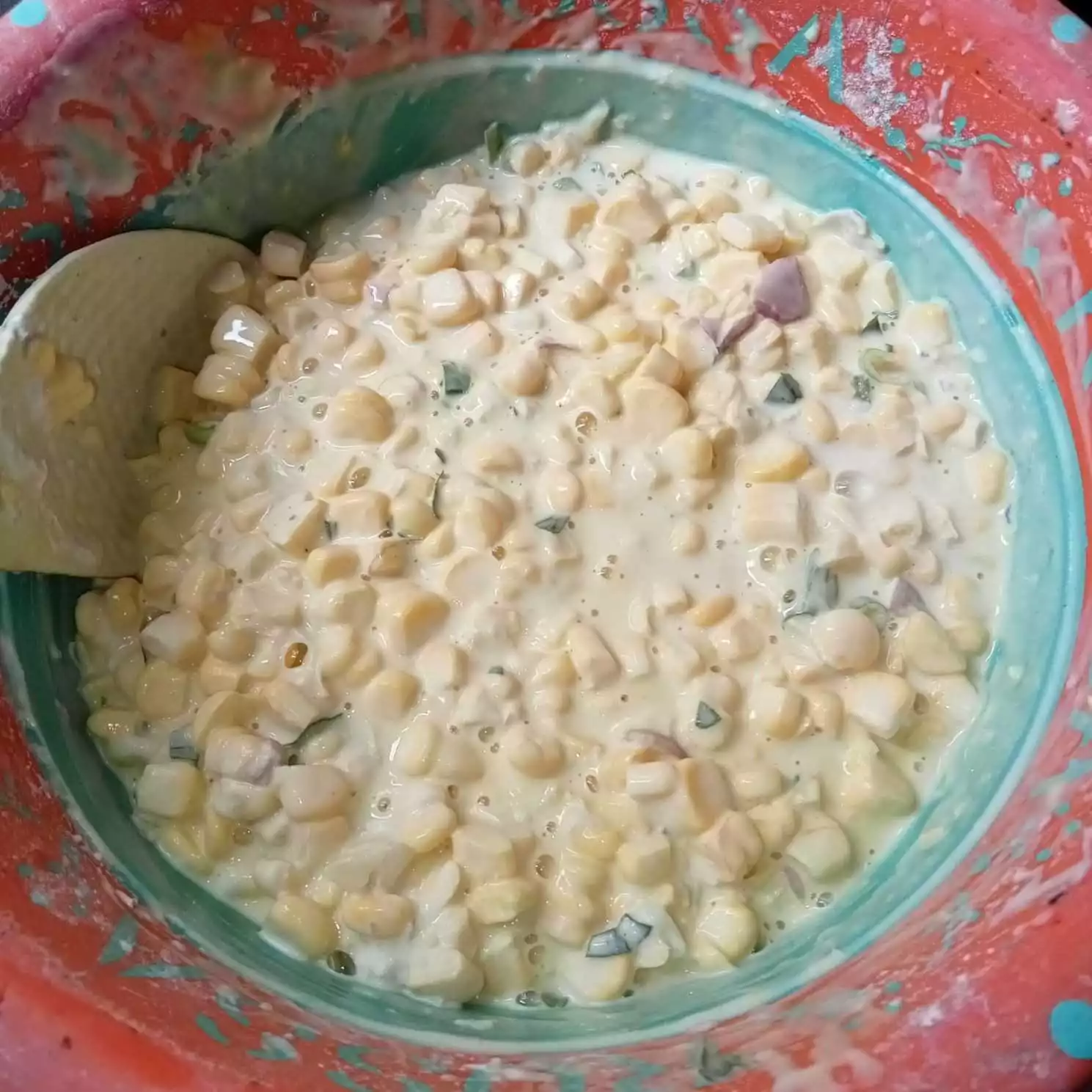 Step 4 Bakwan Jagung Ala Manado