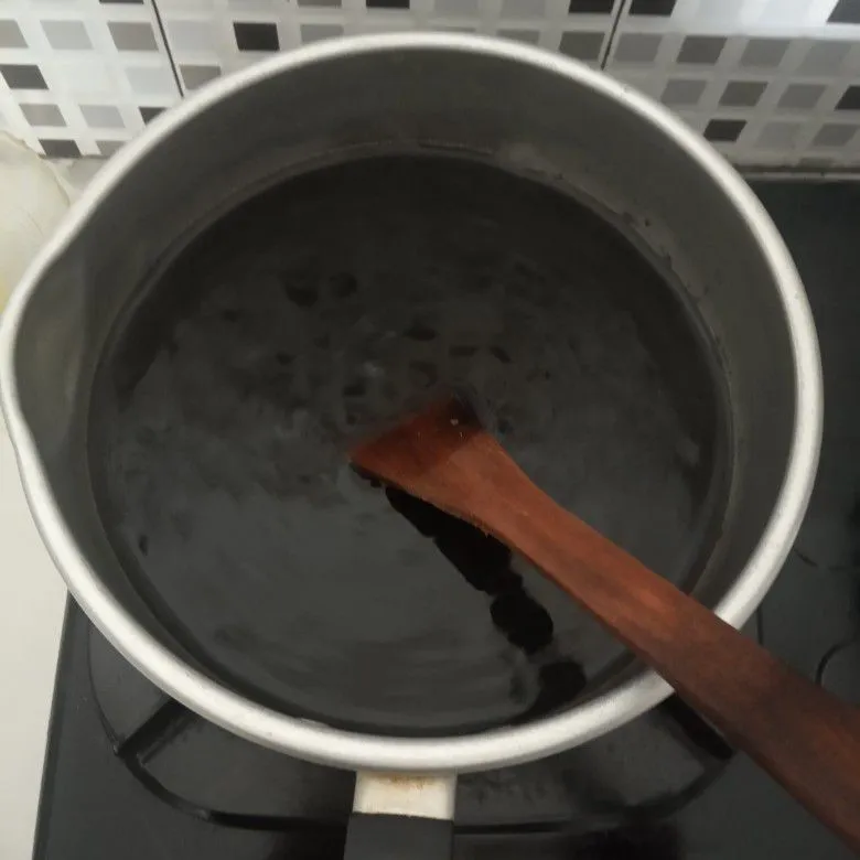 Step 1 Es Cappucino Cincau