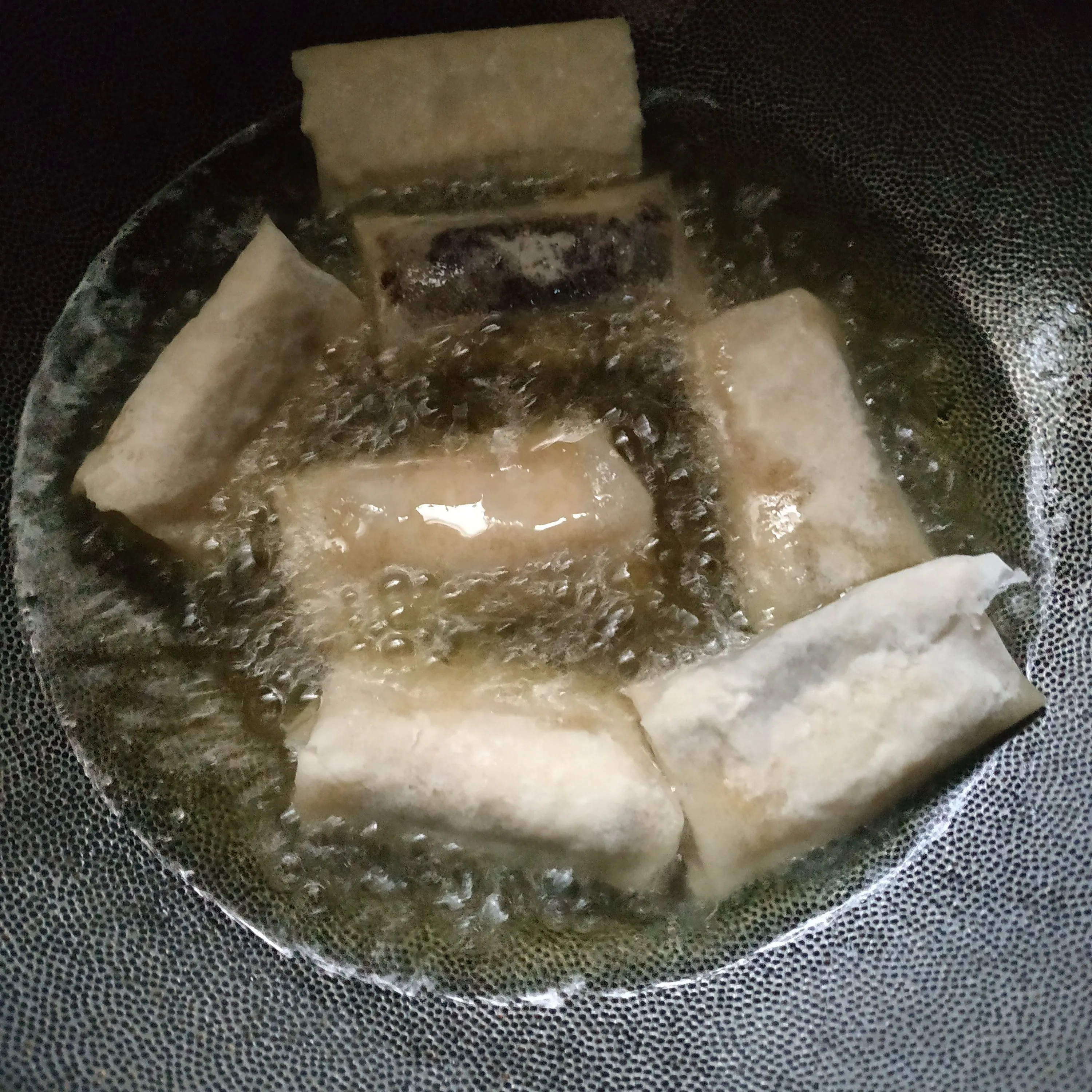 Step 5 Piscok Caramel #JagoMasakApril