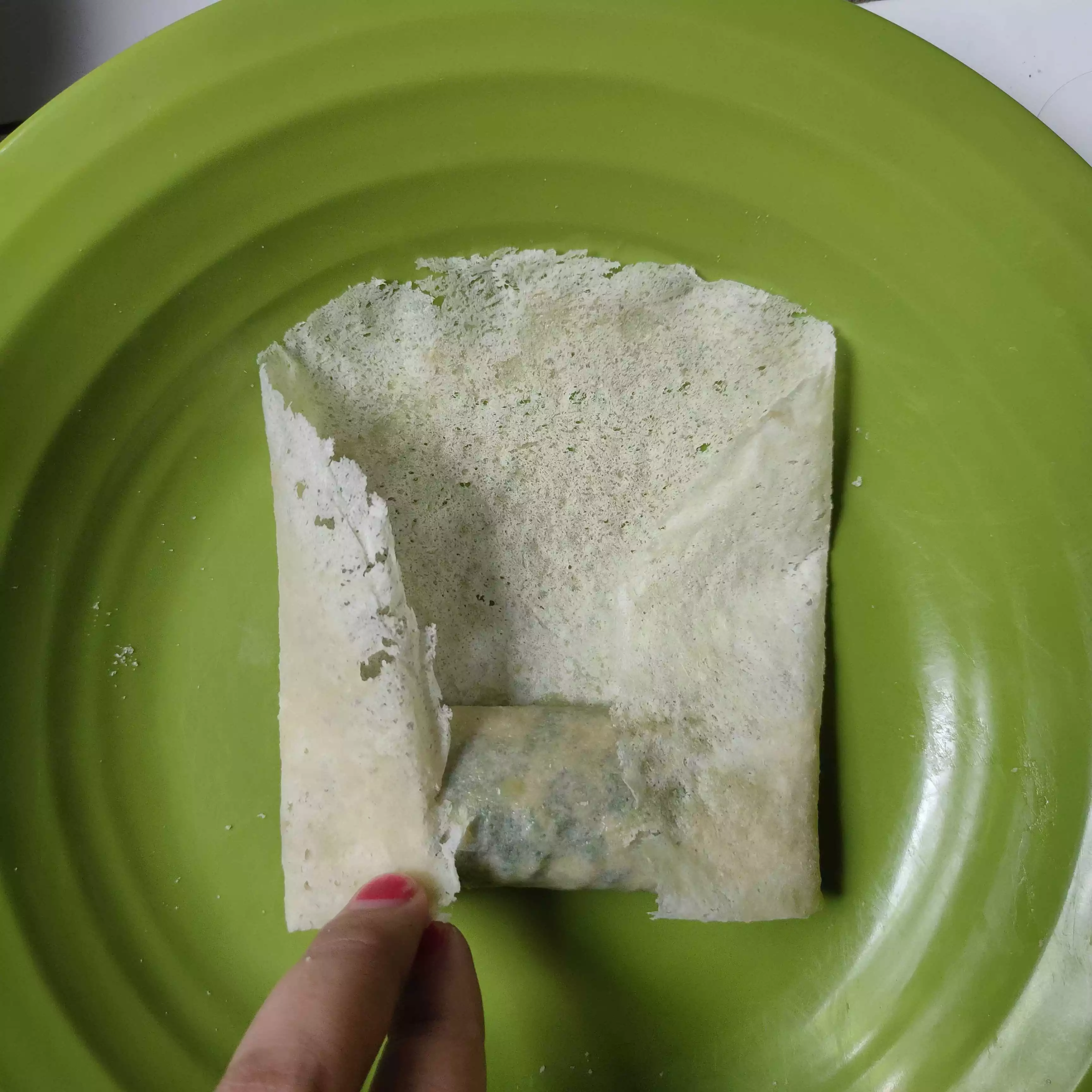 Step 5 Lumpia Tempe Bayam