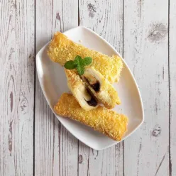 Roti Tawar Goreng Isi Coklat