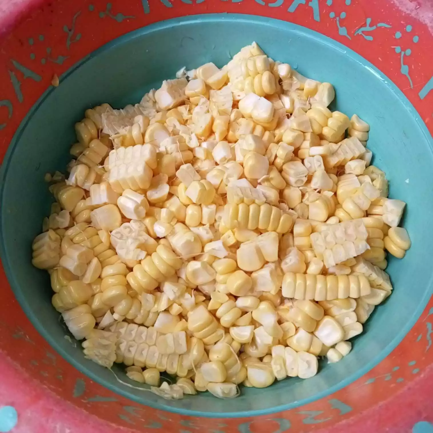 Step 1 Bakwan Jagung Ala Manado