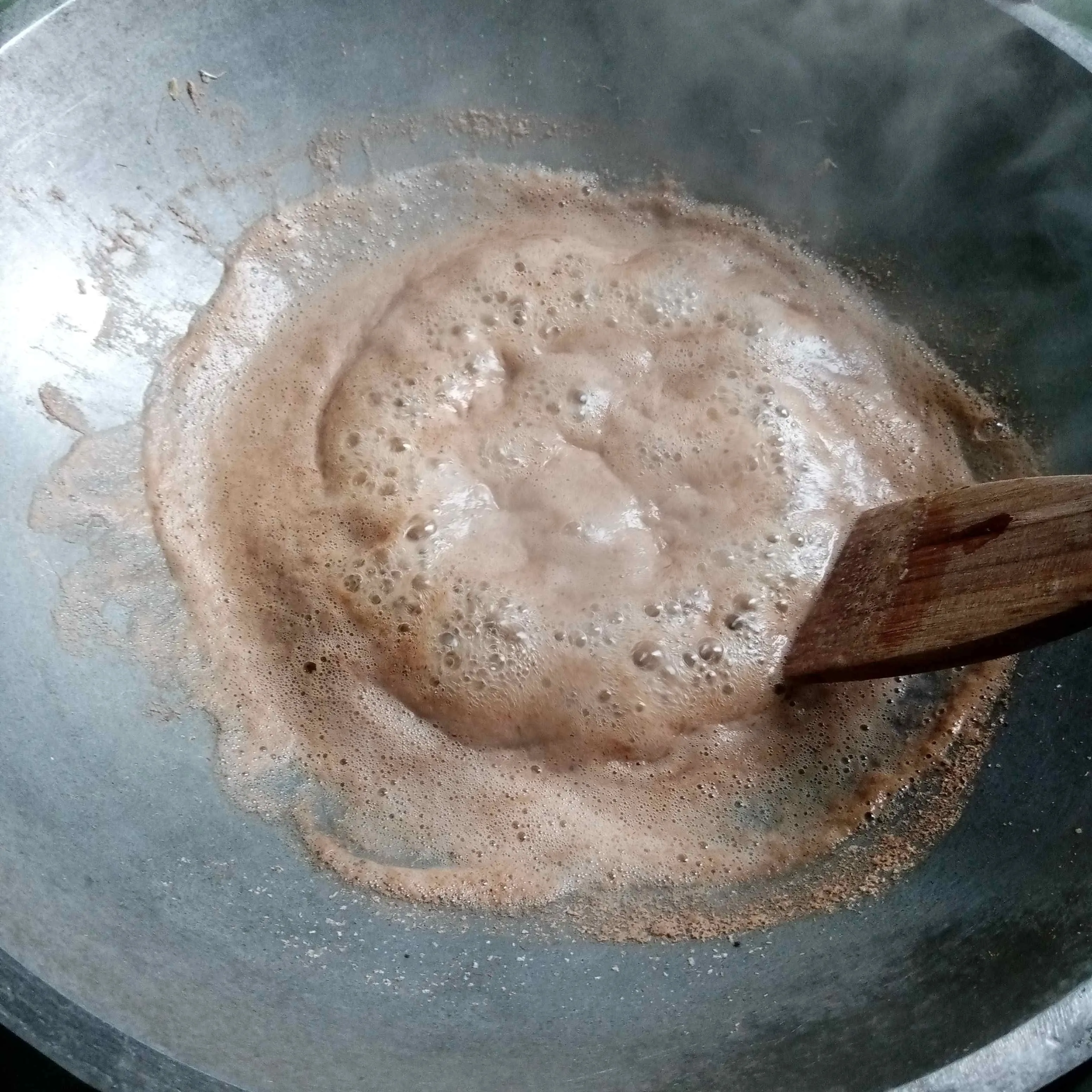 Step 3 Kaldu Udang Bubuk With Garlic
